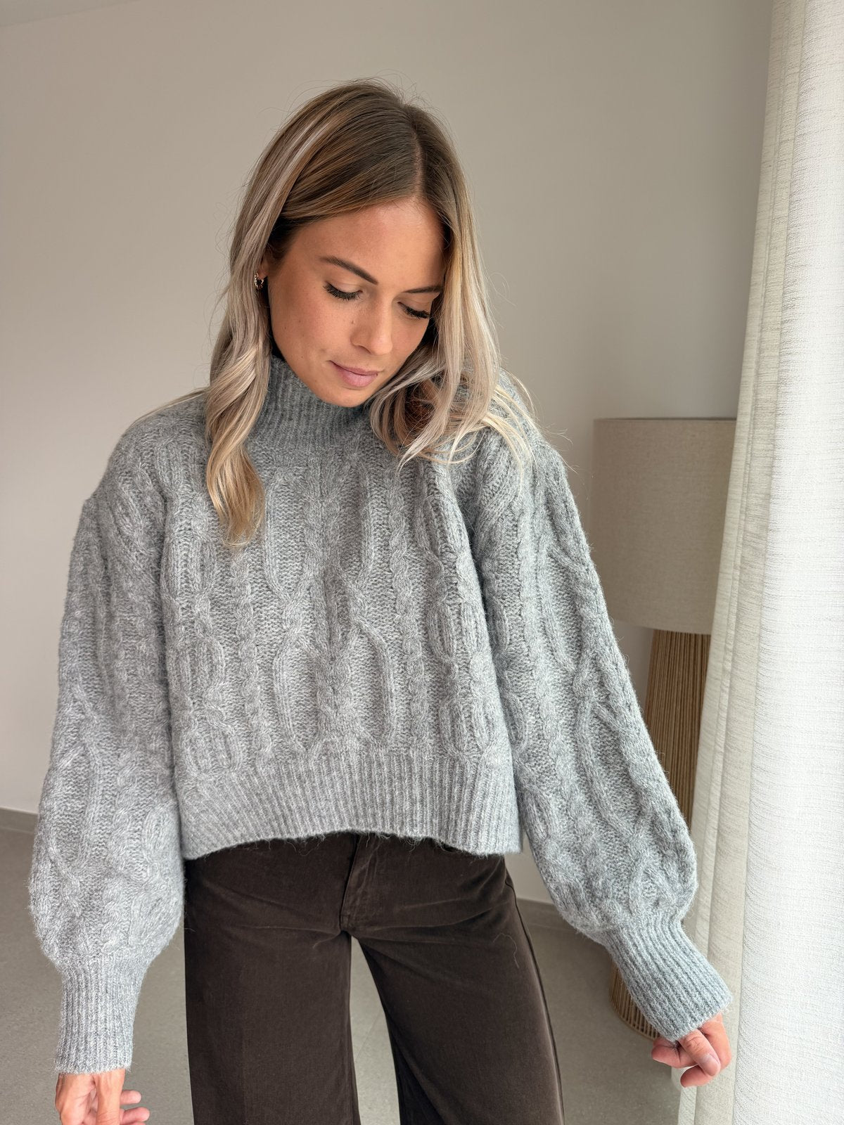 Pull Hilde gris