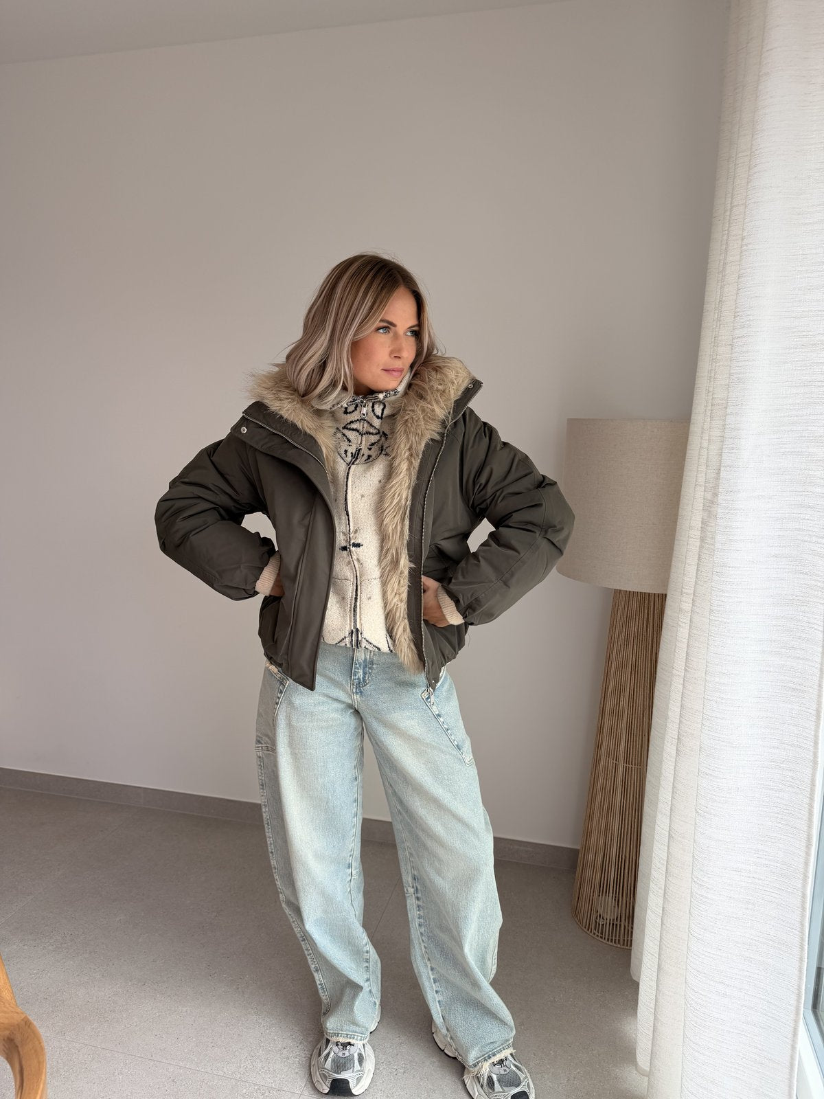 Veste Audrey kaki