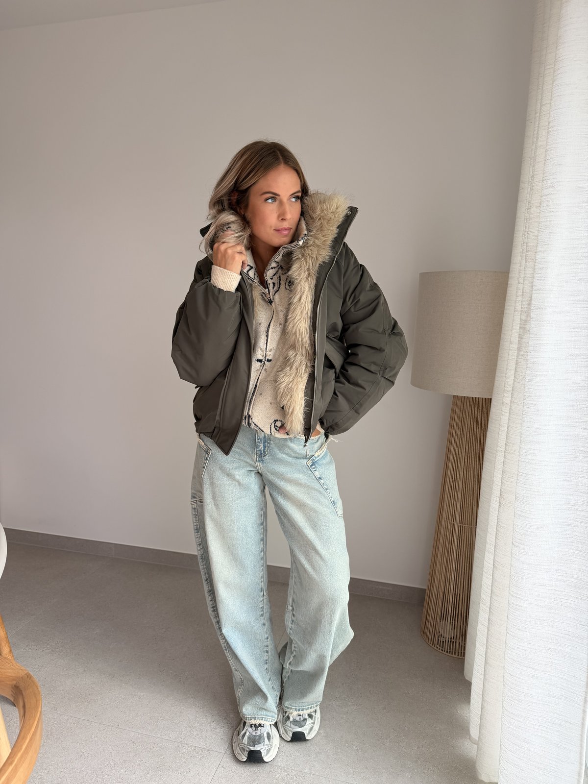 Veste Audrey kaki