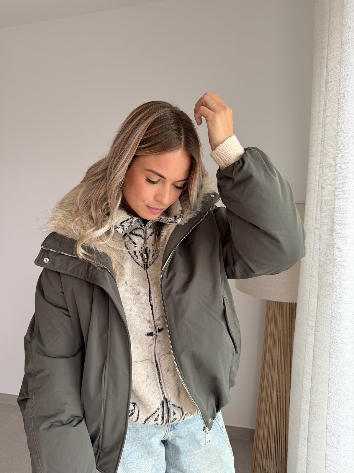 Veste Audrey kaki