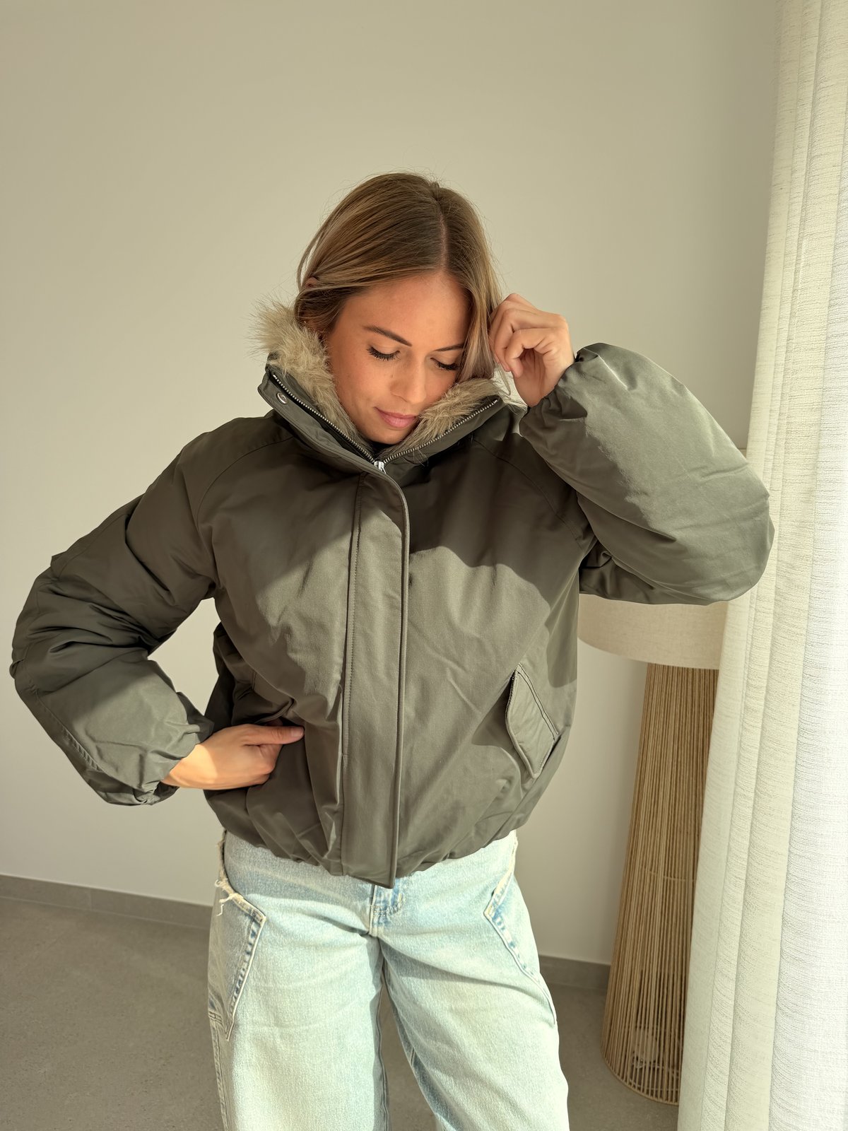 Veste Audrey kaki