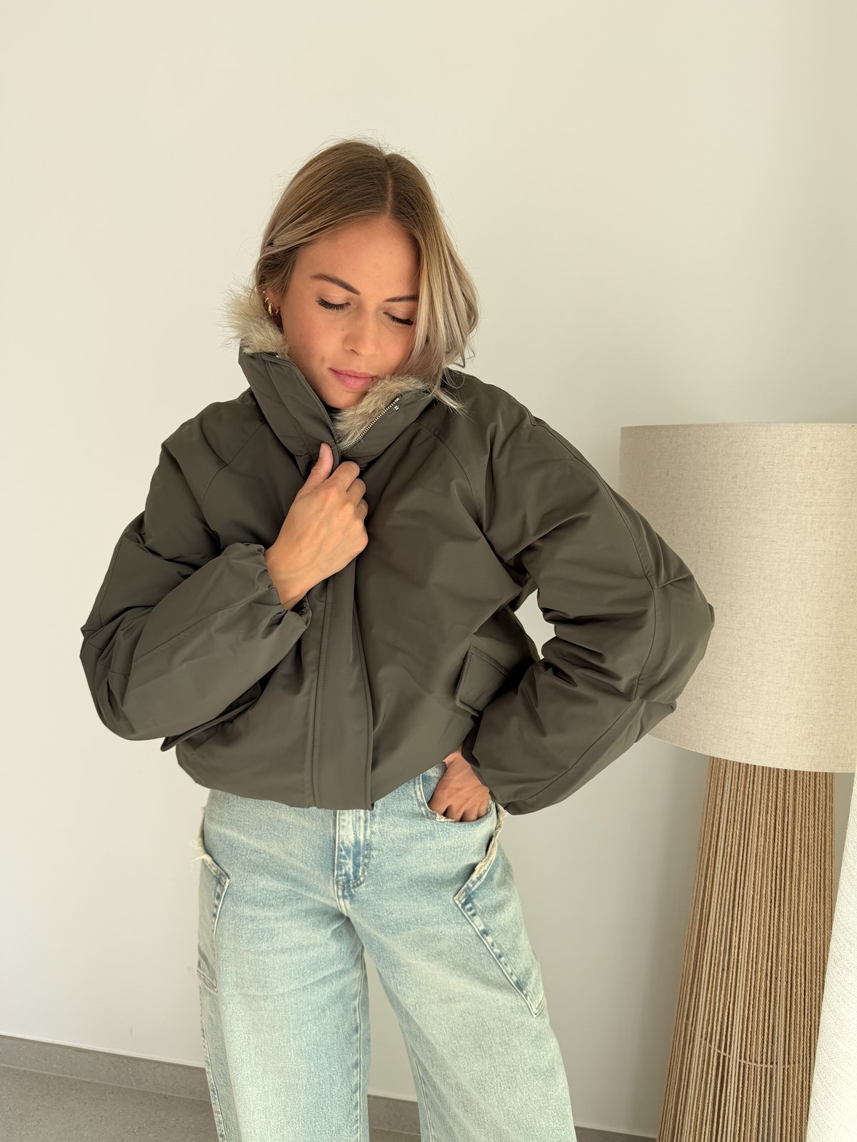 Veste Audrey kaki